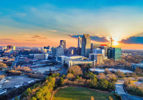 What makes up the nc research triangle?